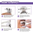thumbnail image 5 of Magnetic Eyelashes 2 Styles 3D Natural Magnetic Lashes, Easy to Apply & Long Lasting for Daily Use & Events, 5 of 5