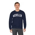 thumbnail image 6 of Medellin Colombia Sweatshirt Gifts Crew Neck Shirt Long Sleeve Unisex, 6 of 7