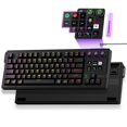 thumbnail image 1 of VSDINSIDE Mechanical Keyboard with Full-Key Programmable, Macro Pad Stream Controller Deck with Screen & Knob, Gasket Gaming Streaming Shortcut Keypa, 1 of 9