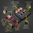 thumbnail image 3 of Casemaster Sinister Aluminum Dart Case, Holds 3 Darts and Accessories, 3 of 8