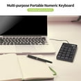 thumbnail image 4 of Mofii X810 USB Wired Keyboard Numeric Keyboard Portable 18 Keys Office Keyboard Financial Accounting Keyboard Black, 4 of 7