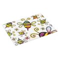 thumbnail image 2 of YFYANG Absorbent and Non-Slip Dish Drying Mat for Kitchen, Cartoon Bee Doodle Microfiber Large Drying Pad, 18 x 24 in, 2 of 9