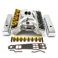 thumbnail image 3 of Speedmaster PCE435.1005 Compatible with Chevy SBC 350 Straight Plug Solid FT Cylinder Head Top End Engine Combo Kit, 3 of 8