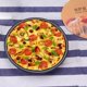 thumbnail image 2 of Bandeja para pizza antiadherente de primera calidad para horno, bandeja de acero de 10 pulgadas, 2 of 5