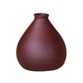 thumbnail image 4 of TISHITA 2xCeramic Flower Vase Plants Holder Planter for Desktop Dinner Table Bookshelf brown, 4 of 8