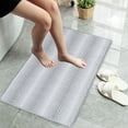 thumbnail image 1 of onlyliua Ofertas Del Día Felpudo de Microfibra Extra Grueso a Rayas, Antideslizante, para Entrada de Baño y Cocina, Absorbente de Agua, para Puerta de Baño y Cocina., 1 of 6