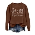 thumbnail image 4 of Women Crew Neck Pullover Pullover Sweatshirts for Women Funny St. Patrick's Day Set Novelty Green Hat with Print Stage Performance Outfit for Men & Women L, 4 of 4