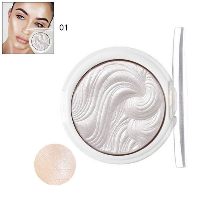Rawiri resaltador de cara profesional maquillaje polvo facial paleta de polvo de pigmento impermeable