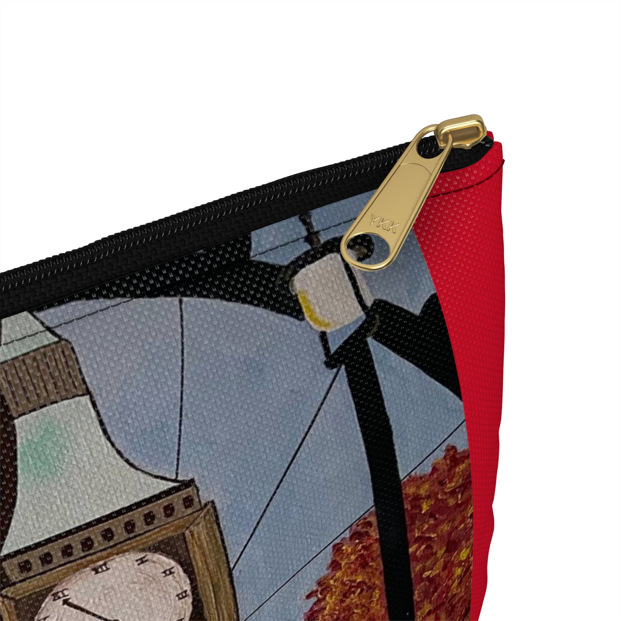 I Love London Pouch - Durable and Versatile Cosmetic Bag or Pencil Case