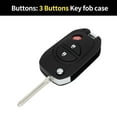 thumbnail image 3 of Unique Bargains 3 Button Keyless Entry Remote Fob Key Shell Case for Toyota Tundra 2010-2017, 3 of 7