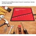 thumbnail image 5 of Multi-Pocket Tool Roll Wrench Pouch Organizer Storage Bag Spanner Plier Holder, 5 of 5