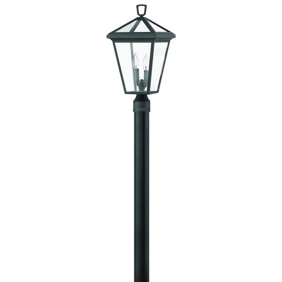 Hinkley Canada Alford Place 20" LED Outdoor Post Lantern in Museum Black
