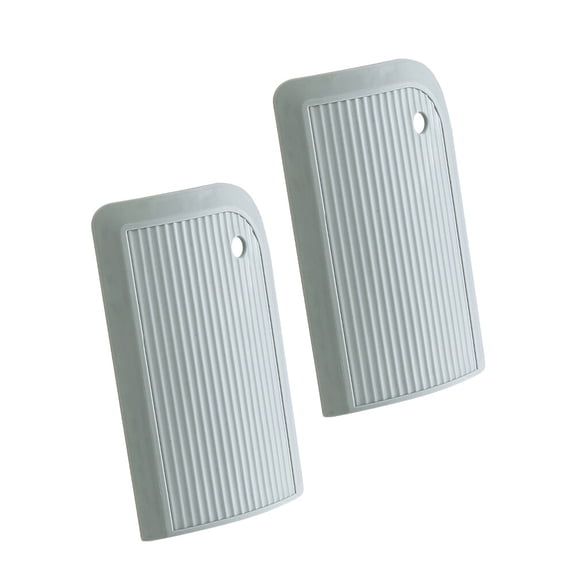 ETEREAUTY 2-Pack Window Squeegee Set Light Grey Glass Water Wiper with Hanging Hole for Convenient Storage and Easy Use