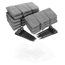 Raindrops 1 Set Plastic Garden Edging Landscape Edging Stone Garden Fence Border For Kids Plastic Garden Fence Flexible Garden Edging