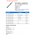thumbnail image 2 of Rear Driveshaft 1 - Compatible with 2014 - 2016 Subaru Forester 2.5L H4 2015, 2 of 2