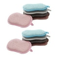 thumbnail image 4 of FUTUREORYY Dish Cleaning Cloth Microfiber Polyester Sponge Pads 10Set for Housework, 4 of 8