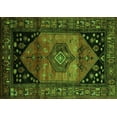thumbnail image 1 of Ahgly Company Indoor Rectangle Persian Green Traditional Area Rugs, 7' x 9', 1 of 1