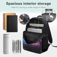 thumbnail image 5 of Yuyamidu Fire Rugby Backpack for Kids Boys Bookbag Primary School Backpack 5Th Grade Cool Book Bag Children Schoolbags Middle School Bags with Side Pockets, 5 of 7