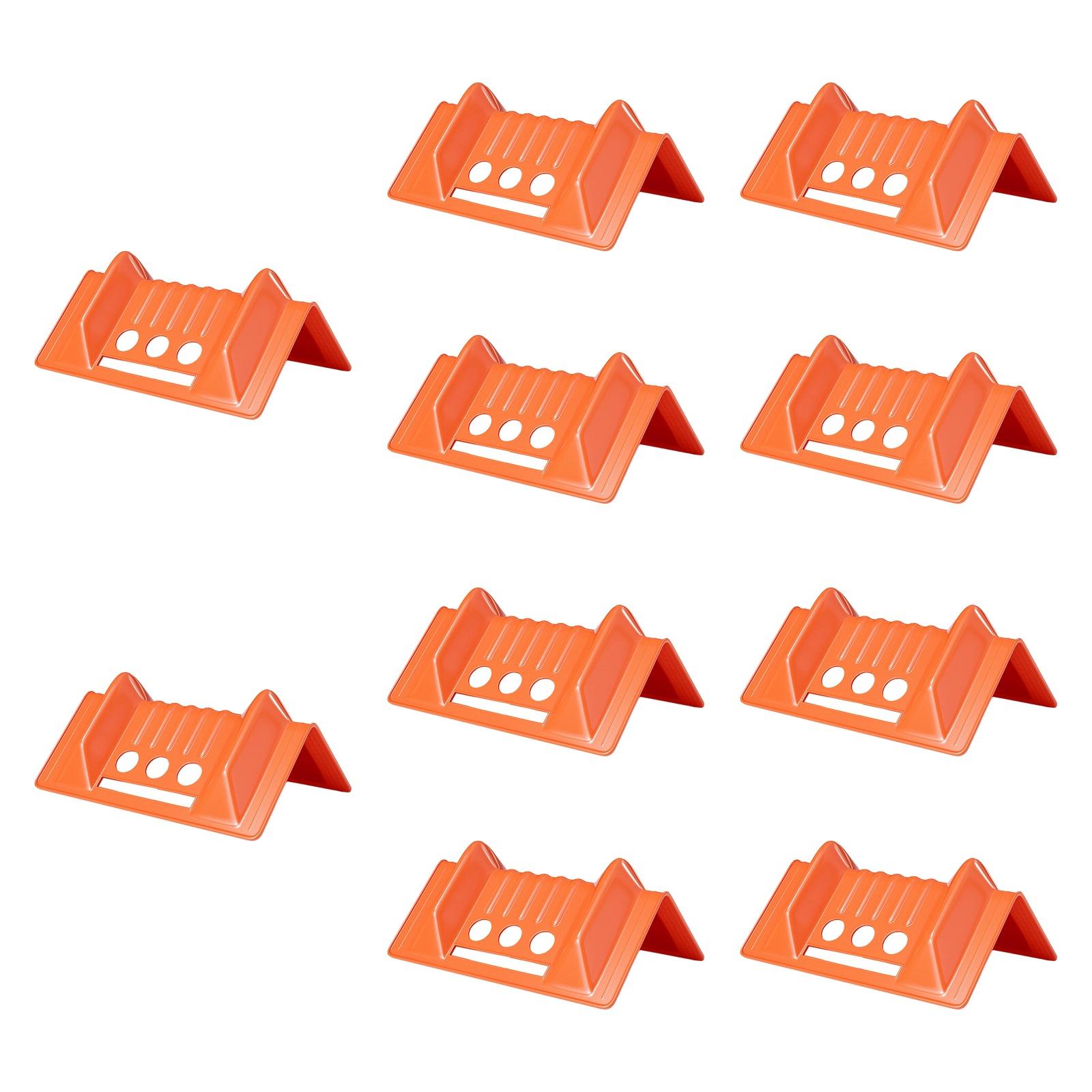10 Pack Flatbed Edge Protectors Edge Corner Protector Heavy Duty Accessories PP Material for Cargo Load Shipping Truck