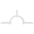 thumbnail image 4 of 96"W x 40"H x 4"D x 4"F, 10/12 Pitch, Ericson Architectural Grade PVC Gable Bracket, 4 of 8