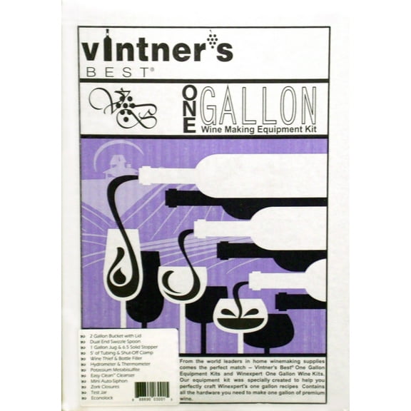 Vintner's Best Deluxe One Gallon Wine Making Equipment Kit