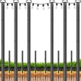 thumbnail image 1 of String Light Potes JYTOBN, paquete de 6 pinzas para exteriores, color negro, 1 of 7