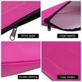 thumbnail image 2 of 4pcs/set 8pcs/set Storage Bag Zippered Multicolor Stationery Pouch With Card Slot For Coin Checks Money, 2 of 7