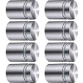 thumbnail image 5 of Sign Standoff Screws Advertising Screws Stainless Steel Wall Standoff Mounts Glass Acrylic Nail, 8 Pieces (3/4 x 1 Inch), 5 of 7