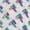 Colorful White, variant on INSPIRE CHIC Reflective Shoelace Dual Color Checkered Woven Flat Shoelaces for Sneakers 2 Pairs White 120cm/47.2"