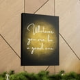thumbnail image 6 of Scripture Walls Psalm 37:3 Art Be A Good One Bible Chapter Canvas Christian Wall Art Ready to Hang Unframed, 6 of 18