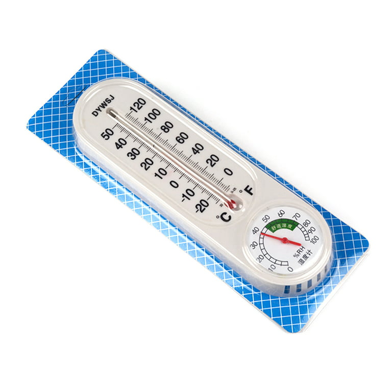 Supertek™ Celsius and Fahrenheit Wall Thermometer