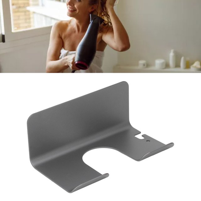 Soporte De Secador De Cabello, Firma Segura Fácil De Instalar Capacitación De Alta Capacidad Para El Secador De Cabello Para El Baño