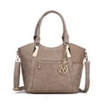 thumbnail image 2 of MKF Collection Lucy Women's Tote Bag, Crossbody Bag Vegan Leather Shoulder Bag Hanbag Purse by Mia K -Taupe, 2 of 2