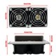 thumbnail image 4 of Ventilador de Ventilación de Aire Lateral Yotijar RV Interior Reemplazo Directo Ventilación Del Ventilador Ventilador de ventilación lateral, 4 of 8