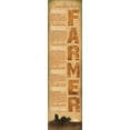 thumbnail image 2 of Rae, Marla 7x14 Black Ornate Wood Framed with Double Matting Museum Art Print Titled - Born to be a Farmer, 2 of 4