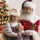 thumbnail image 4 of Oioii Sequin Santa Hat Santa Claus Cap Xmas Cap with Lining and Plush Brim for Women Men, 4 of 6