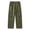 Army Green, variant on Mens Cargo Pants Button Zipper Fly Multi Pocket Utility Cargo Cotton Trousers Size M-4XL Black Size 3XL