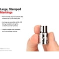 thumbnail image 4 of TEKTON 3/8 Inch Drive 6-Point Socket Set, 15-Piece (1/4-1 in.) | SHD91109, 4 of 4