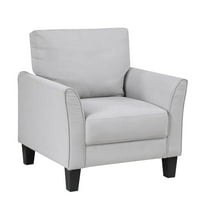 Lexicon Aliana Textured Chair in Gray