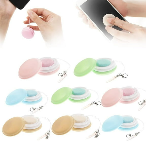 8pcs Upgrade Macaron Phone Screen Cleaner, Mobile Phone Screen Wipe, Portable Mobile Screen Cleaning Cloths Wiper Eye Glasses Cleaning Tools