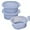 Blue, variant on Air Fryer Egg Pan with Lid, 3 Pack Silicone Square Egg Molds, Nonstick 3 Inch Square Container for Sqaure Breakfast Egg - Blue