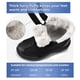 thumbnail image 4 of FitVille Botas de invierno anchas para hombre, botas de nieve gruesas y cálidas, botas ligeras antideslizantes impermeables con forro de piel, adecuadas para la nieve al aire libre, 4 of 5