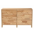 thumbnail image 6 of Baxton Studio Hosea Japandi Dresser, 6-Drawer, Natural, 6 of 10