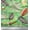 Mint Green, variant on Soimoi Velvet Fabric Berries,Oak Chestnut Leaves Print Sewing Fabric Yard 58 Inch Wide