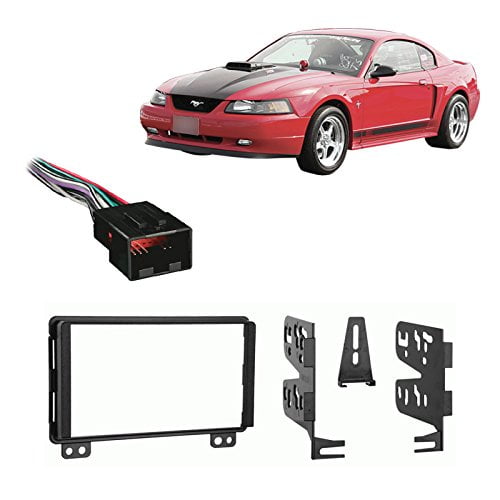 Double DIN Stereo Harness Radio 