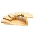 thumbnail image 4 of Bandeja para servir sushi, de madera, resistente, japonesa cuadrado, 4 of 9