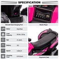 thumbnail image 4 of VOLTZ TOYS 12V ATV Off-Road Ride On Car Toy for Kids with Realistic Lights and MP3 Player, 4 of 6