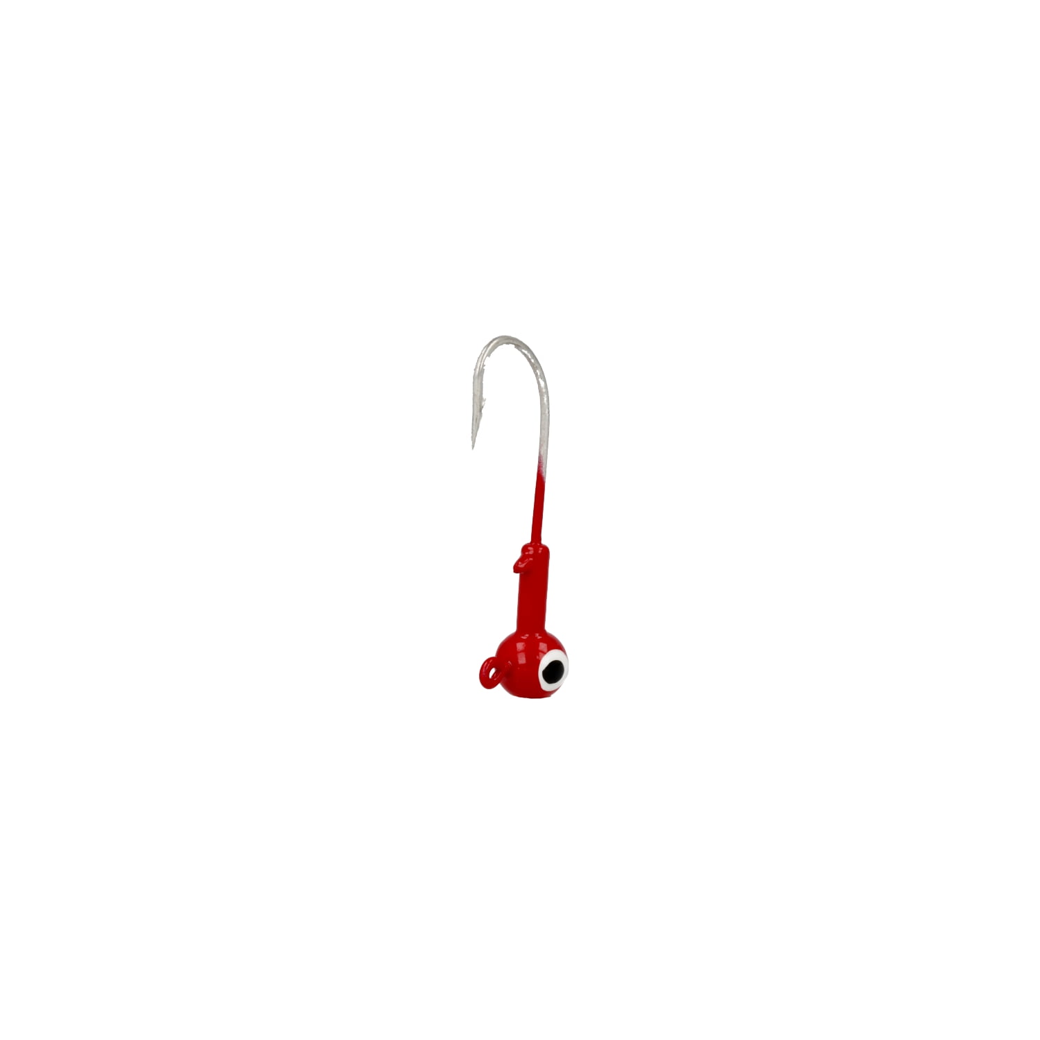 Eagle Claw Lazer Sharp Saltwater Ballhead Fishing Jig, Red, 1/4 oz., SWBH14-6