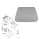 thumbnail image 2 of Car High Mount Brake Light Trim Cover 5M51-13N408-AF34P 1505583 for Focus Mk3 2009-20011 3Rd Third Brake Lamp Cover, 2 of 5
