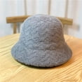 thumbnail image 5 of CoCopeaunts Women Bucket Hat Warm Wool Knitting Basin Hat Autumn Winter Fashionable Plush Fisherman Hat Thickened for Outdoor, 5 of 8